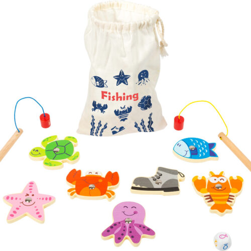 Fische angeln Reisespiel