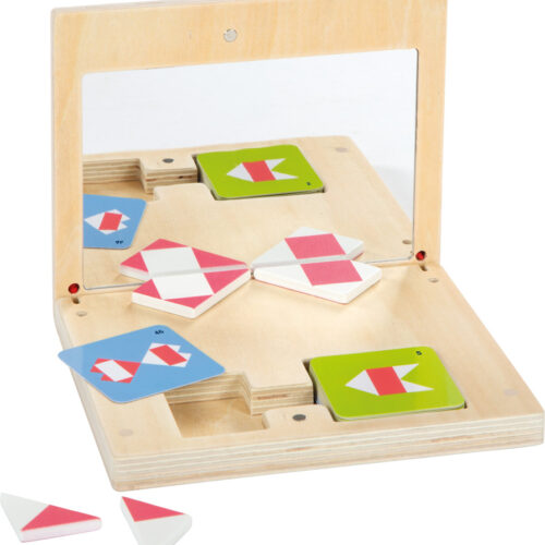 Symmetriespiel mit Spiegel „Educate“