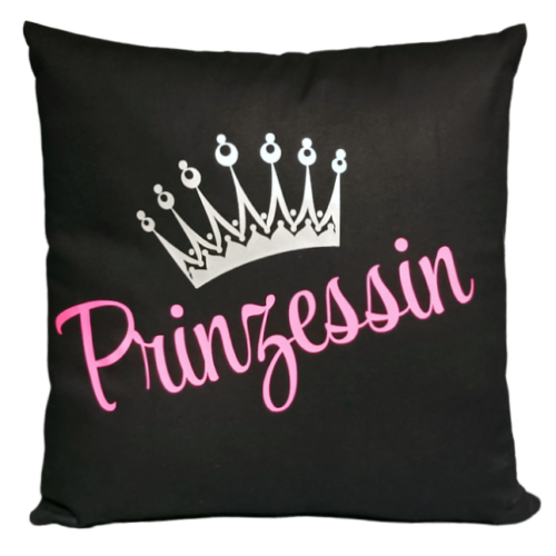 Spruch- oder Dekokissen "Prinzessin"