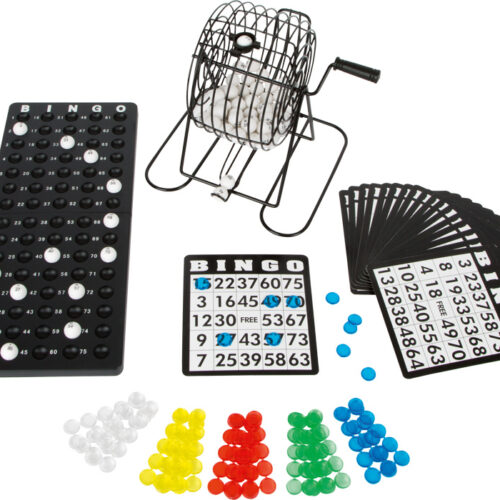 Bingotrommel mit Zubehör