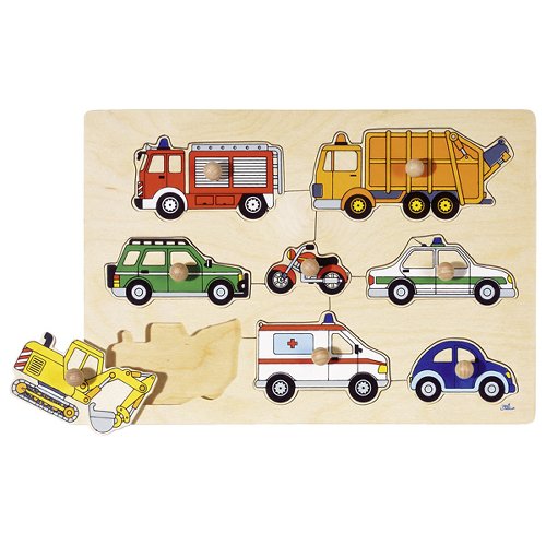 Steckpuzzle Verkehrsmittel