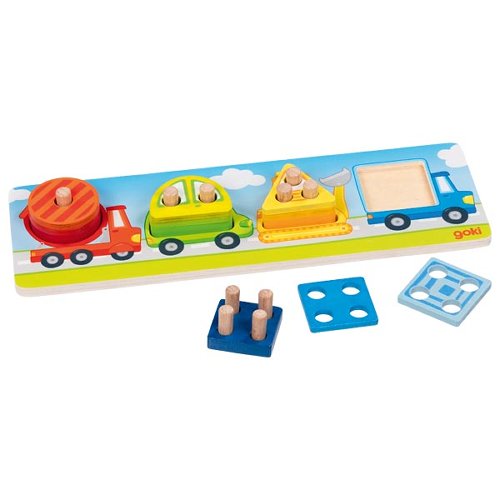 Formensortierspiel Fahrzeuge