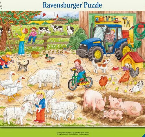 Puzzle Auf dem großen Bauernhof