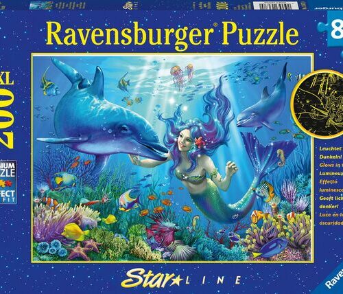 Puzzle Leuchtendes Unterwasserparadies