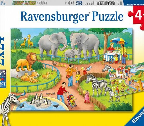 Puzzle Ein Tag im Zoo