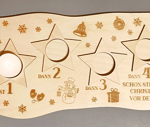 Adventkranz "Brett"