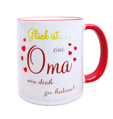 Tasse "Glück ist..."