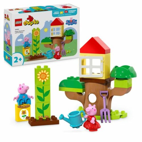 LEGO® Duplo Pink Peppas Garten mit Baumhaus