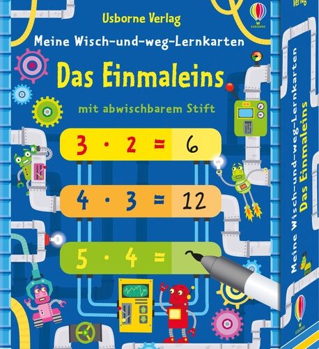 Meine Wisch-und-weg-Lernkarten: Das Einmaleins