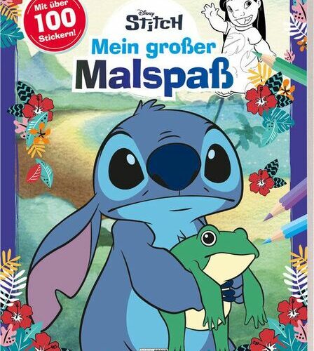 Disney Stitch: Mein großer Malspaß