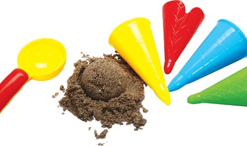 Sandform Eiscreme, 5 im Netz