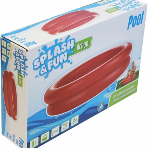 Splash & Fun Pool uni mit aufblassbaren Boden, # 85 cm