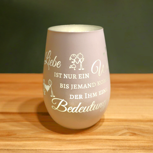 Windlicht "Liebe"