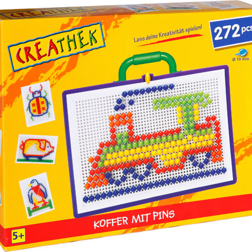 Creathek Koffer mit 272 Pins, # 10 mm