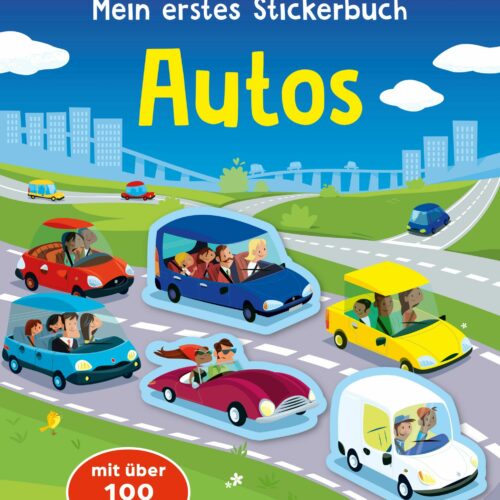 Mein erstes Stickerbuch: Autos
