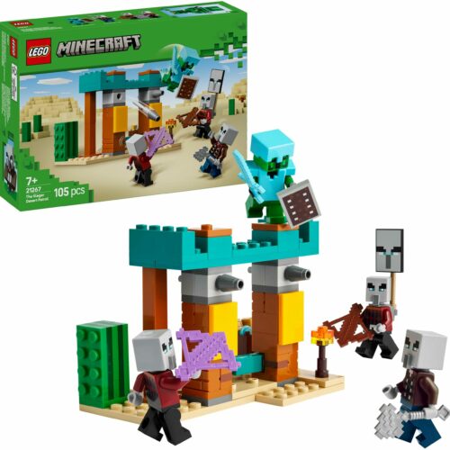 LEGO® Minecraft™ 21267 Die Illager-Wüstenpatrouille