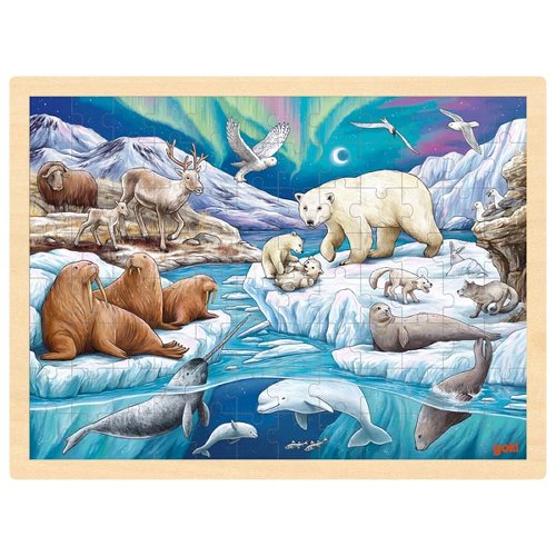 Einlegepuzzle Polarnacht