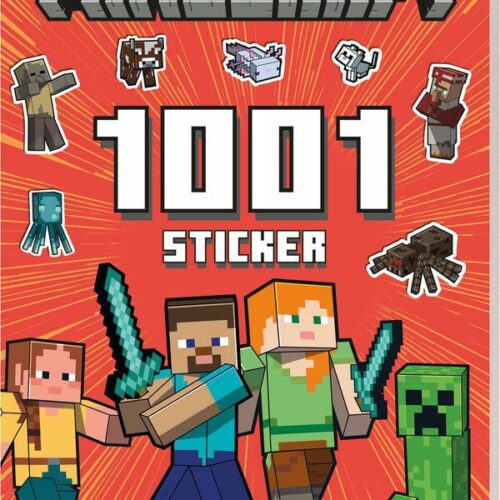 Minecraft: 1001 Sticker: Stickern - Rätseln - Ausmalen