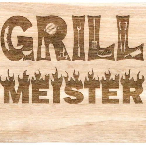 Dekobrett "Grillmeister"