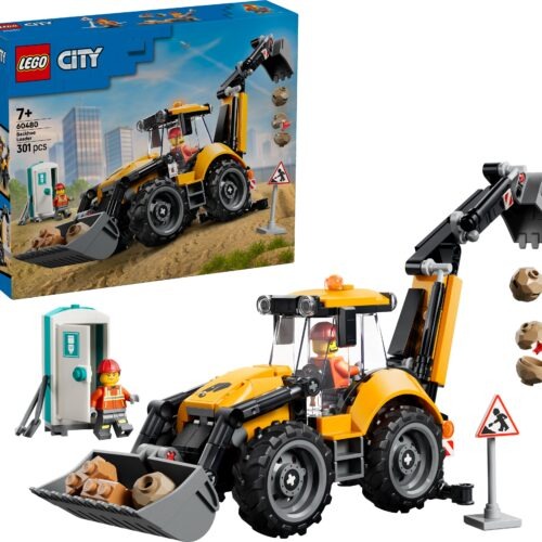 LEGO® City 60480 Gelber Baggerlader