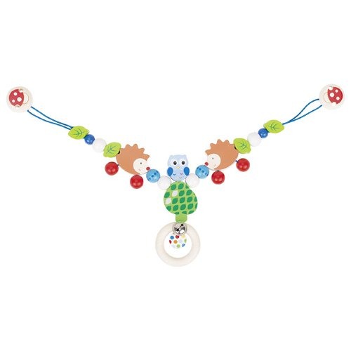 Kinderwagenkette Igel und Eule