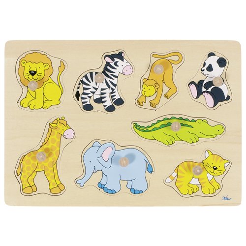 Steckpuzzle Zootiere